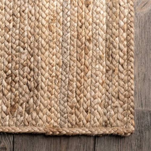 Plain Basic Jute Rugs, Color : Brown Standard Contemporary