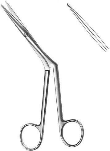 Nasal Scissors, Size : 18.5 CM - 7 1/4