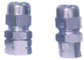 Silver Coated Steel Metal Hose Connector