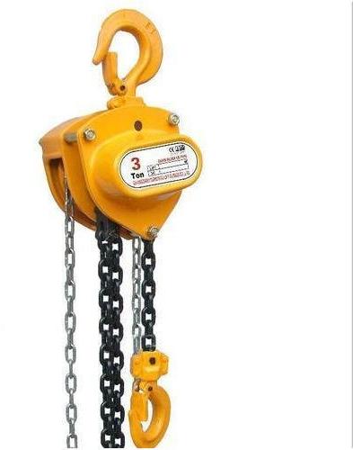 AMAR Stainless Steel Chain Pulley Block, Color : YELLOW