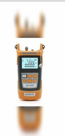 Clamp ABS Plastic Optical Power Meter, Color : Yellow