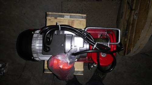 FETTER Mini Electric Hoist, Color : Red