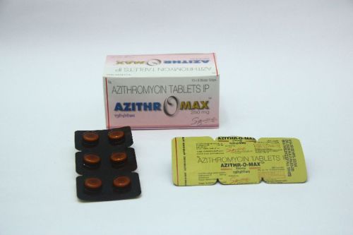 Azithro-Max 250mg Tablets, Composition : Azithromycin-250mg