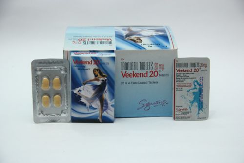 Veekend-20 Tablets, Composition : Tadalafil 20mg