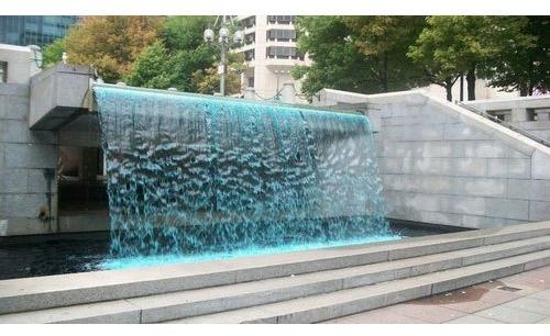 LED Stone Waterfall Fountain