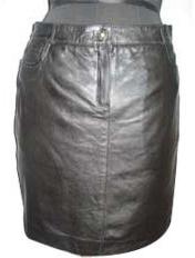 Ladies Leather Skirt, Size : All Sizes