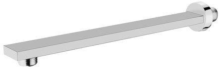 Radical Stainless Steel SS Rectangle Shower Arm, Color : Silver