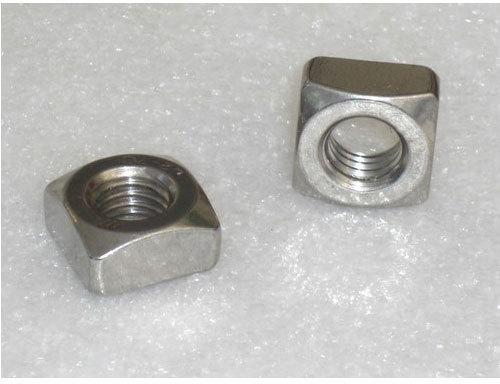 Stainless Steel Square Nut, Size : M3 - M24