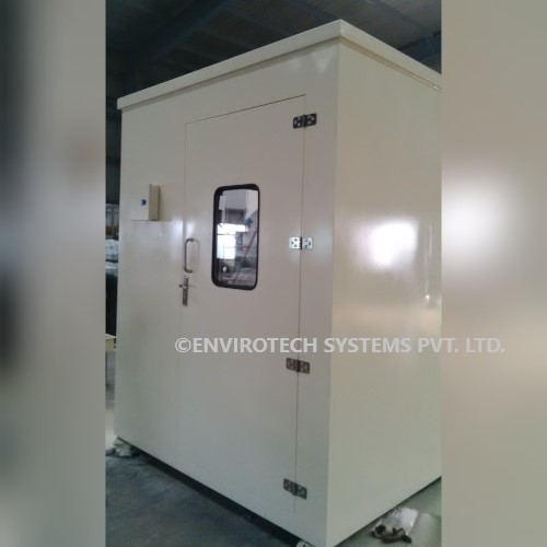 Wooden Noise Testing Booth, For Industrial, Shape : Ractangular