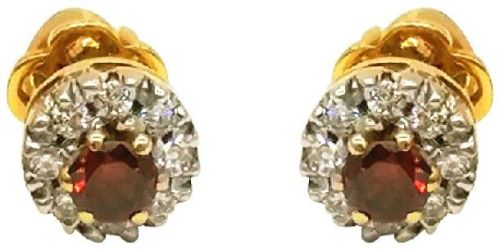 Polished Diamond Earring For Women's, Feature : Durable, Fine Finishing, Good Quality, Light Weight