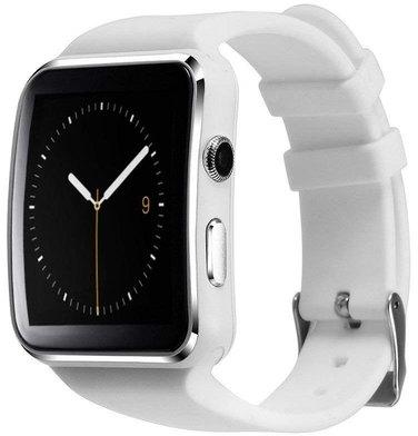 Touch Screen Bluetooth Smart Watch, Color : White