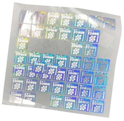 Metal Hologram Void Sticker, Packaging Type : Multicolor