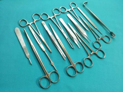 14 PCS COMPREHENSIVE ORTHOPEDIC MINOR SURGERY SET KIT SURGICAL 1 Pack Small