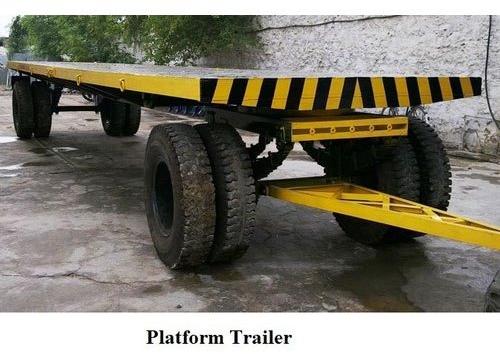 Mild Steel Platform Trailer, Shape : Rectangular