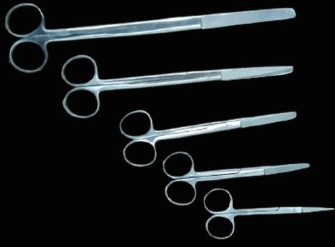 Steel Scissors, Size : 4'5'6'7'8'10'