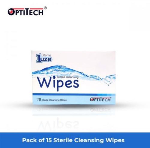 Sterile Cleansing Wipe, Speciality : 100 % Safe, Alcohol Free, Odourless, Chemical Free