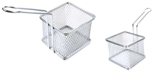 Kanchan Udyog Stainless Steel Big Square Basket