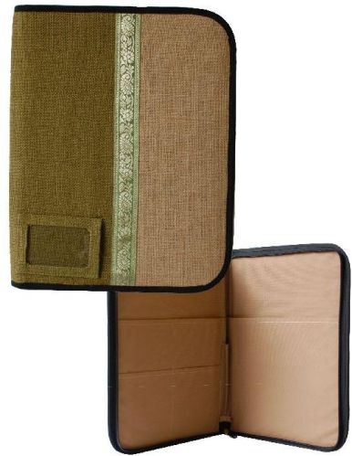 Jute File Folder, For Keeping Documents, Pattern : Plain