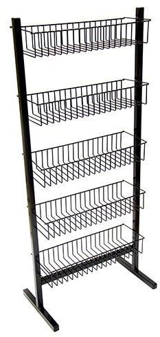 Mild Steel Chips Display Rack, For Departmental Stores, Rack Type : Free Standing Unit