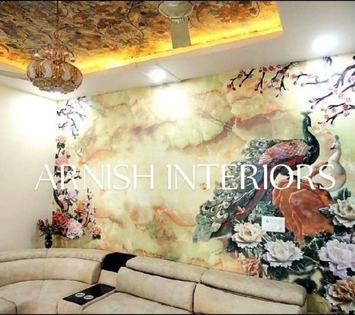 Non Woven Wallpaper, For Decoration, Household, Feature : Attractive Designs, Colorful Pattern, Durable