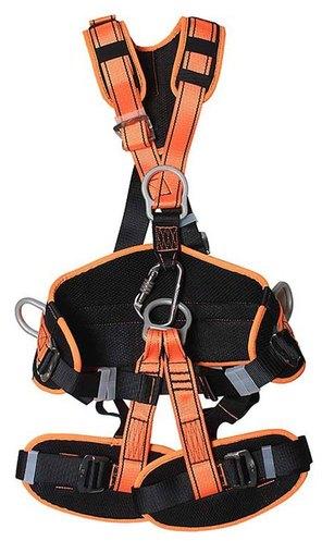 Polyester Safety Harness Belt, Color : Orange Black