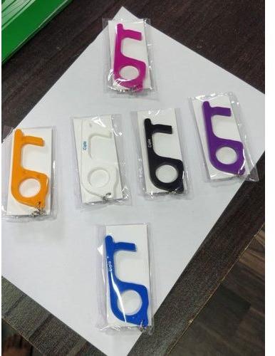 Safety Covid Key, Color : Blue, Black, White Etc