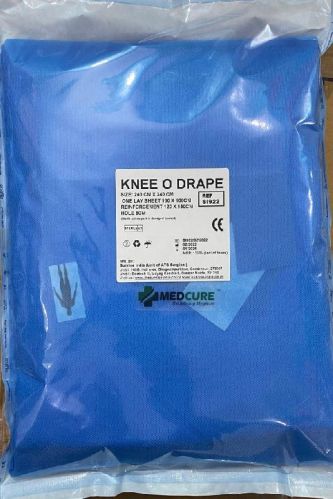 MEDCURE KNEE O DRAPE, Certification : CE Certified, ISO 9001:2008, MSME. GMP