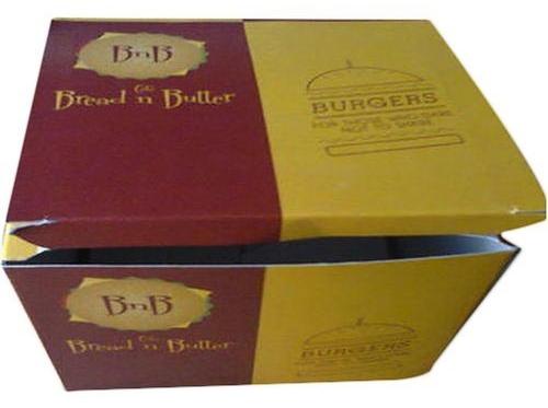 Printed Burger Box, Size : 6*4*4(L*W*H) Inch
