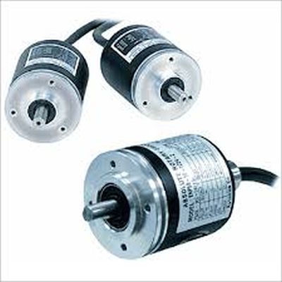 Cylindrical Alloy Steel Coated Rotary Encoder, For Automotive Use, Feature : Durable, Light Weight