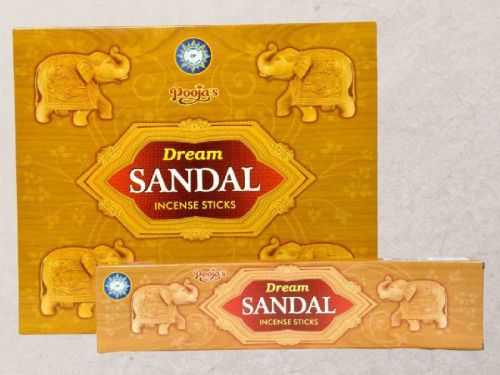 Pooja's Bamboo Sandal Incense Sticks, For Home, Office, Temples, Length : 15-20 Inch