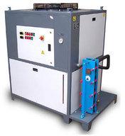 JE Polished Hydraulic Oil Chiller