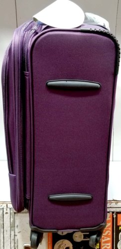 Polo Fashion Plain Polyester Wheel Luggage Bag, Color : Multiple Colors