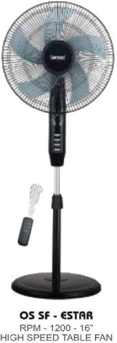 Ossywud Pedestal Fan - (Estar), For Air Cooling