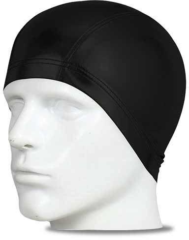 Lycra Skull Cap Helmet Liner, Color : Black