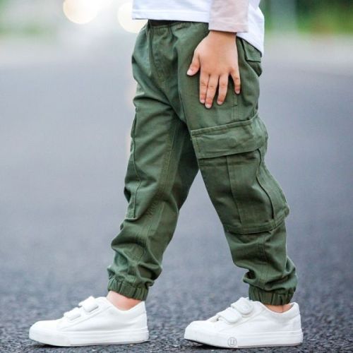 Cotton Plain Boys Cargo, Feature : Comfortable, Easily Washable