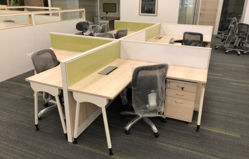 Rectangular A Dual 60 Office Workstation