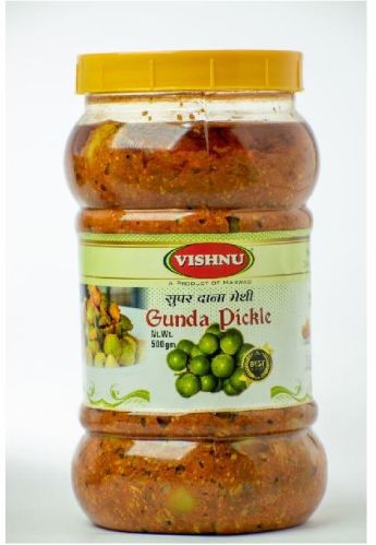 Gunda Pickle, Taste : Tangy, Spicy