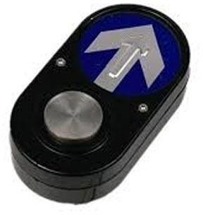 Plastic Traffic Light Button, Color : Black Blue