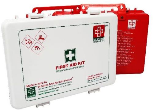 ST JOHNS First Aid Workplace Kit Large - Plastic Box - SJF P1