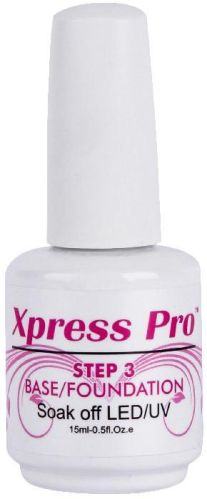 Base Coat Foundation Gel Polish, For Penting Nails, Form : Liquid