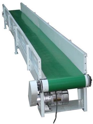 Electric Belt Conveyor System, For Moving Goods, Certification : CE Certified