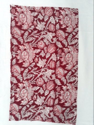 Kalamkari Print Fabric, Width : 44-45 Inch