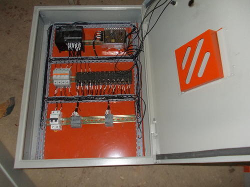 Mild Steel PLC Control Panel, Power : 340W
