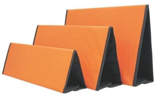 Nylon-covered PVC Paneling Folding Agility Hurdles, Color : Orange
