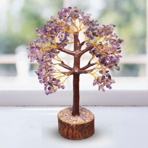 Amethyst Gemstone Tree