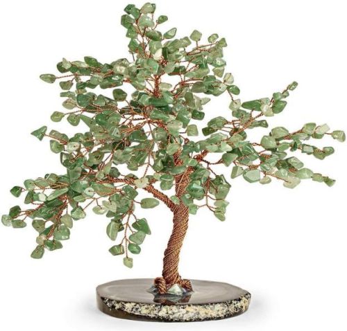 Green Aventurine Gemstone Tree