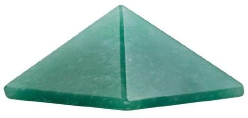 Green Jade Pyramid Stone