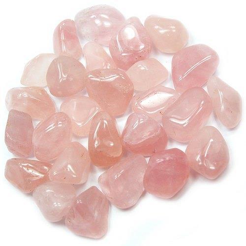 Polished Rose Quartz Tumble Stone, Size : Free Size