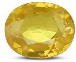 Yellow Sapphire Gemstone, For Jewellery, Gemstone Type : Natural