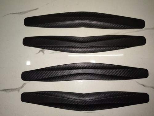 Stymarko PVC Universal Car Bumper Protector, Color : Black